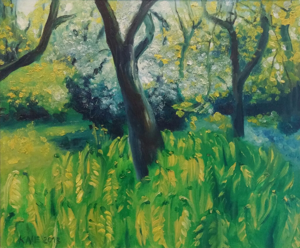 Kevad III (õli, lõuend) 46x55  2013