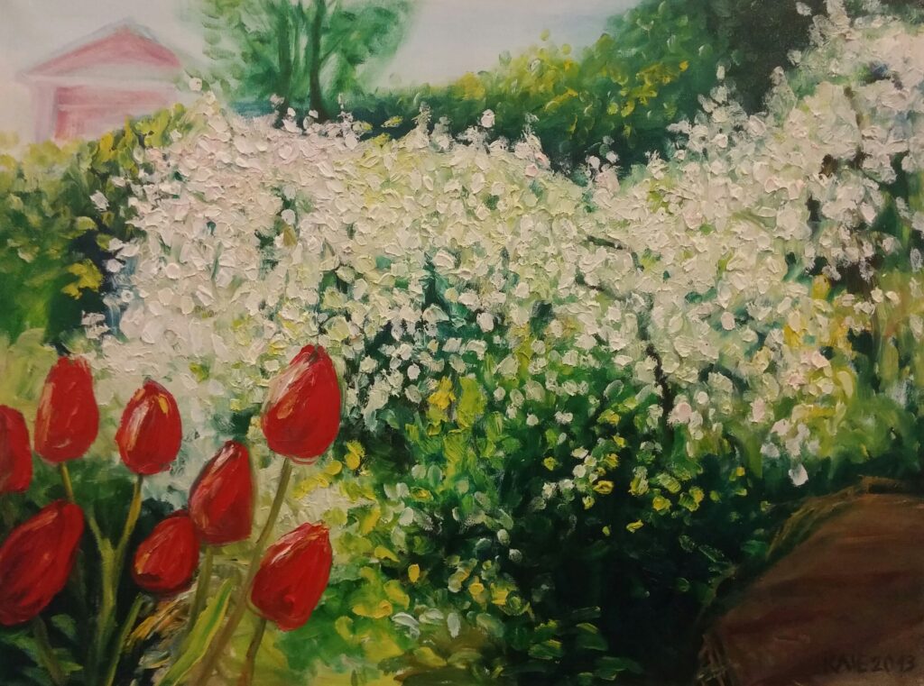 Ühel kevadel (õli, lõuend) 60x80 2013 350€ Erakogus